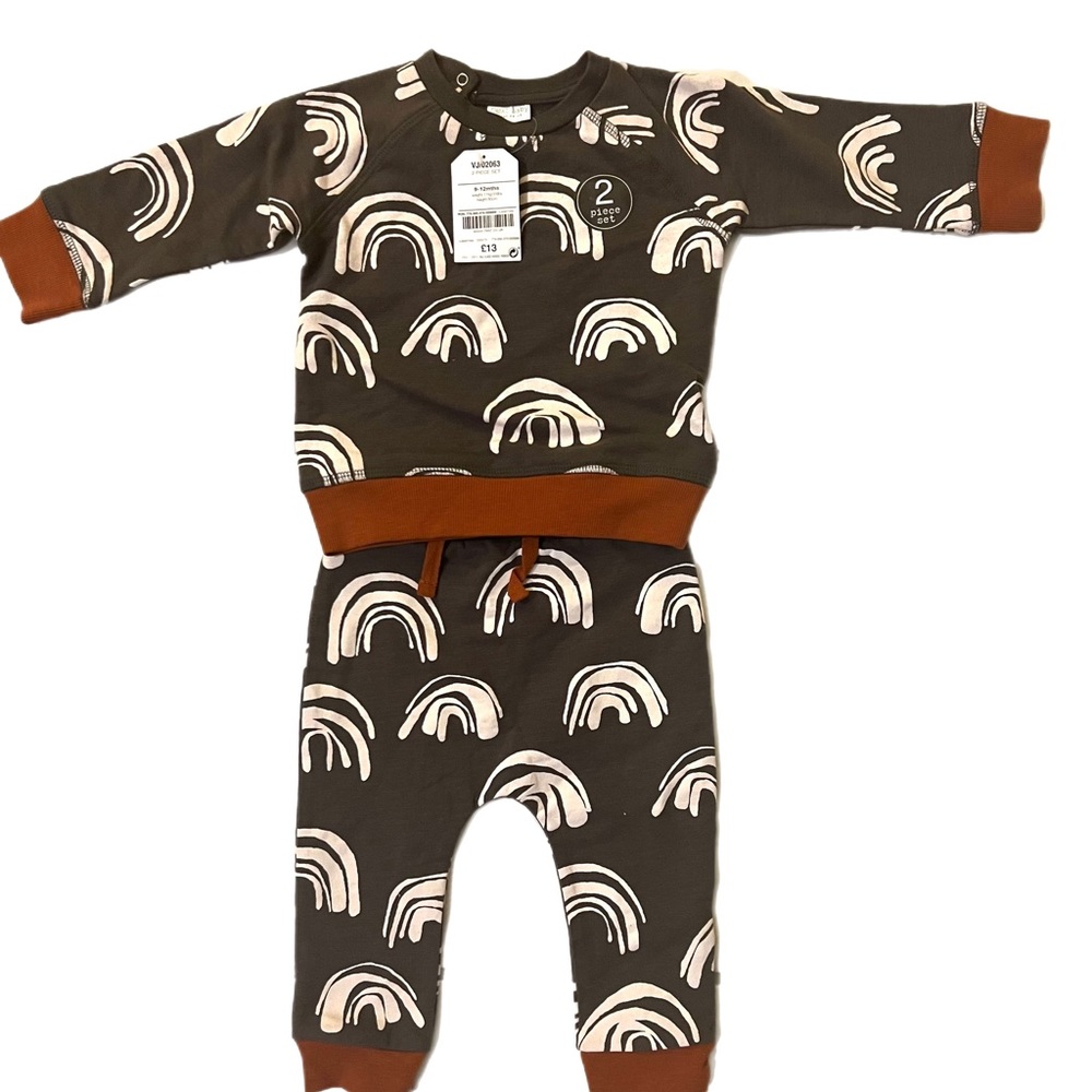 Next clothing UK 9-12 month jersey set